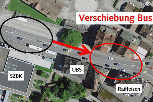 Verschiebung Bushof