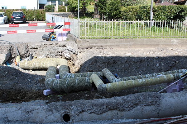 Baustelle Rickenbachstrasse