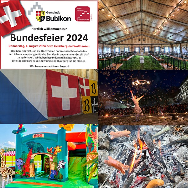 Angebote Bundesfeier 2024