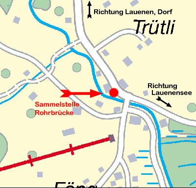 Bei der Rohrbrücke