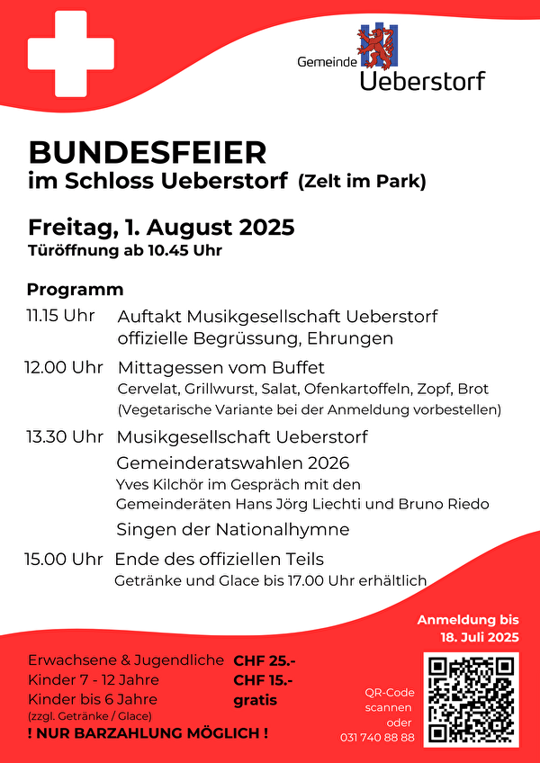 offizielle Bundesfeier