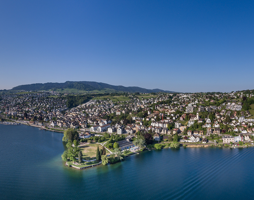 Blick auf Richterswil