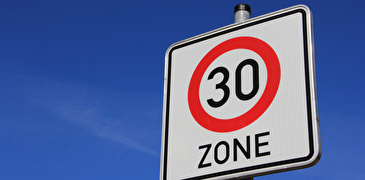 Schild Tempo 30