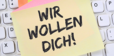 Post-it: Wir wollen dich