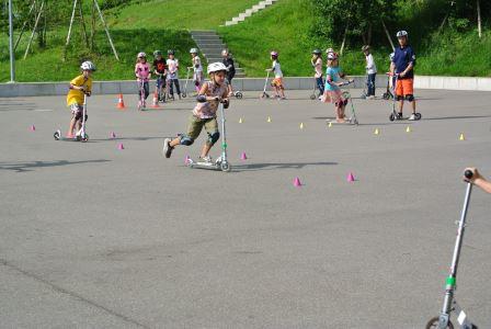 Scooterday 2. und 3. Klassen