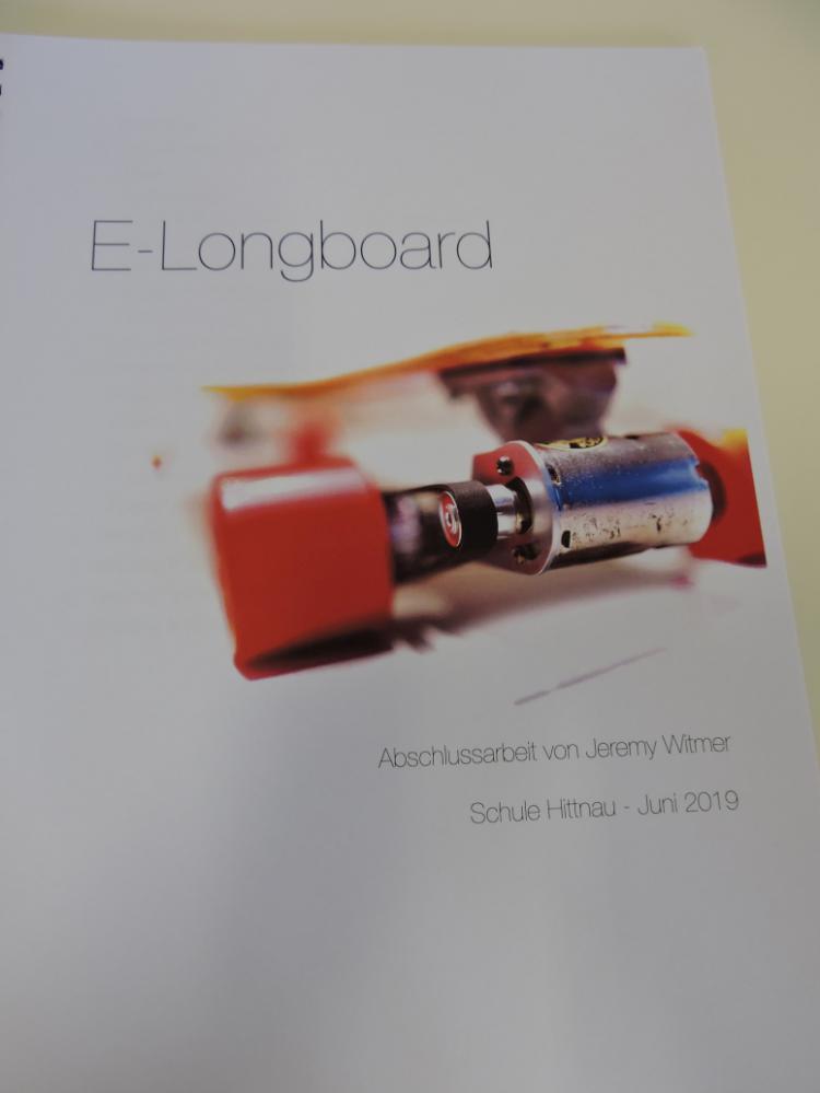 Longboard mit Elektromotor von Jeremy Witmer