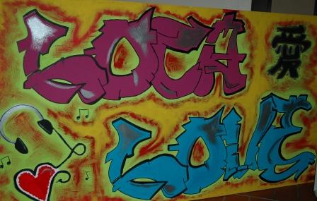 gemalte Kunst