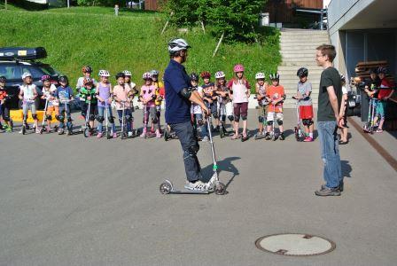 Scooterday 2. und 3. Klassen