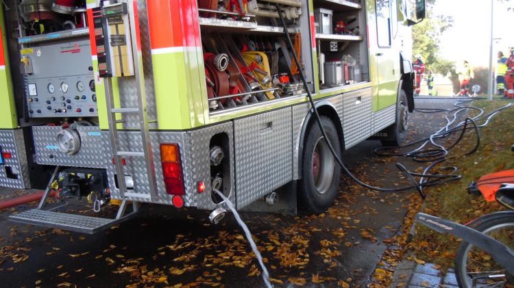 Die Schule Hittnau probte zusammen mit der Feuerwehr Hittnau den Ernstfall