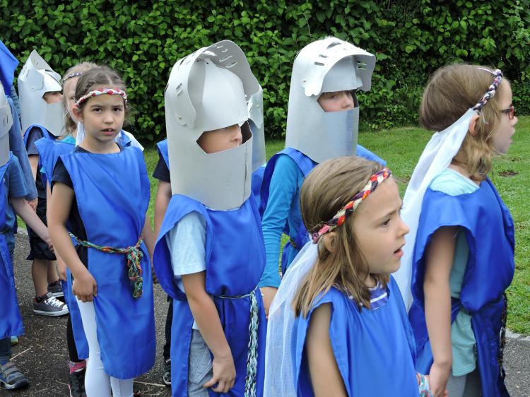 Die Schule feiert "1111 Jahre Hittnau"