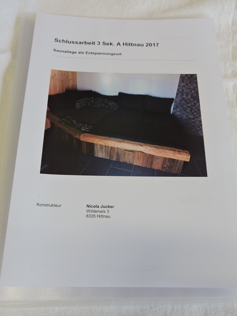Projektarbeiten 2017
3. Sek