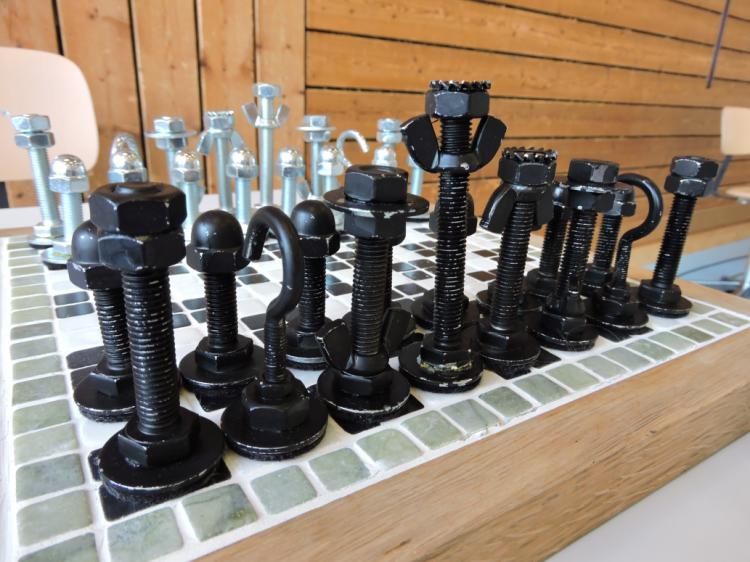 Schachspiel von Manuel Baumeler