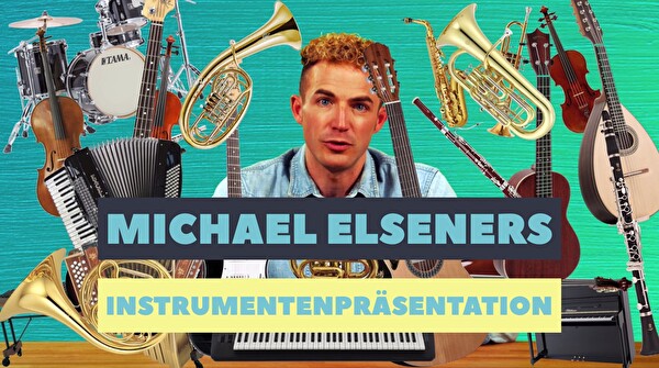 Michael Elseners Instrumentenpräsentation