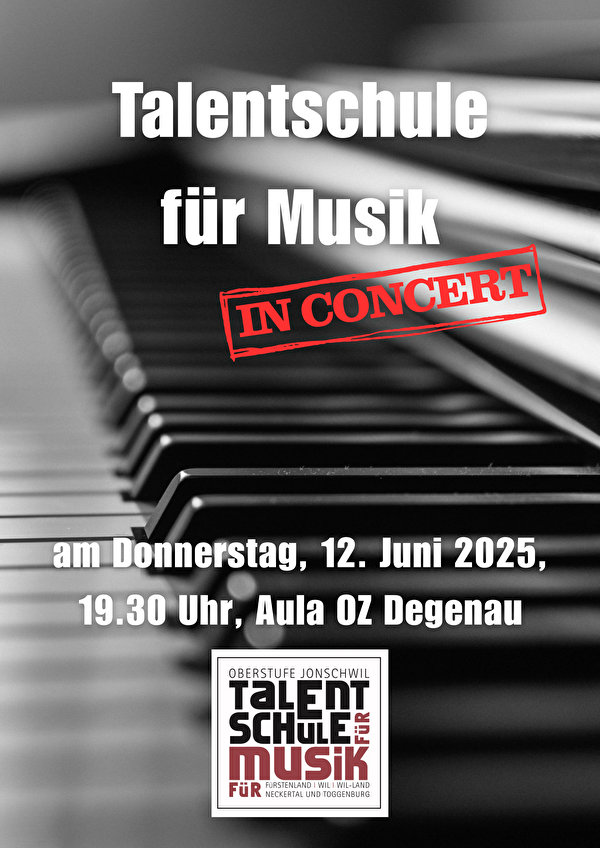 Konzert der Talentschule für Musik
