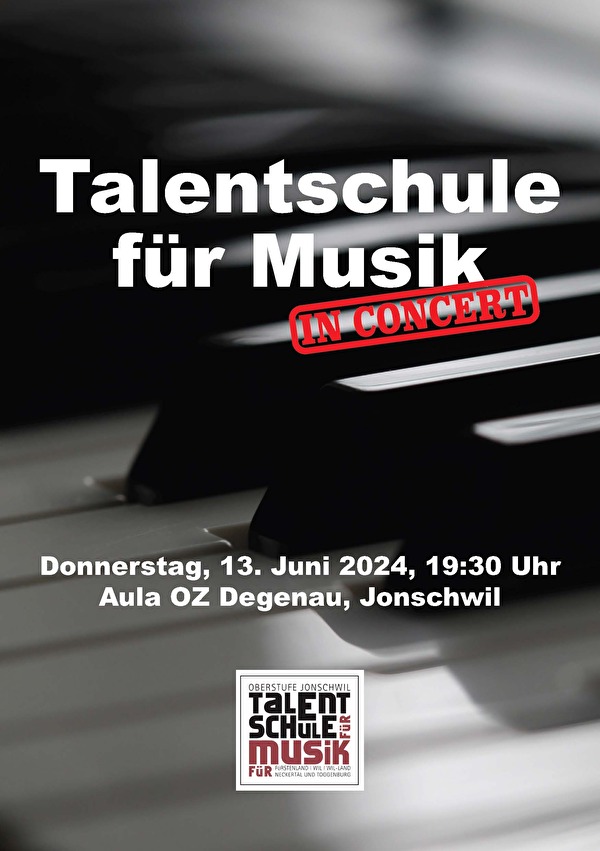 Konzert der Talentschule für Musik