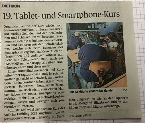 Smartphone-Kurs