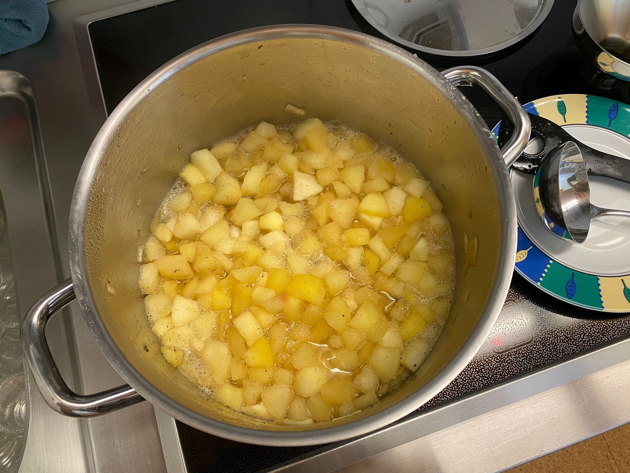 Leckere Apfelkonfitüre