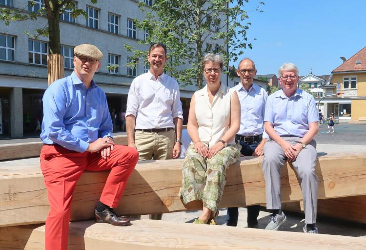Reto Siegrist, Rolf Bütikofer, Esther Tonini, Peter Zurbuchen, Jean-Pierre Balbiani