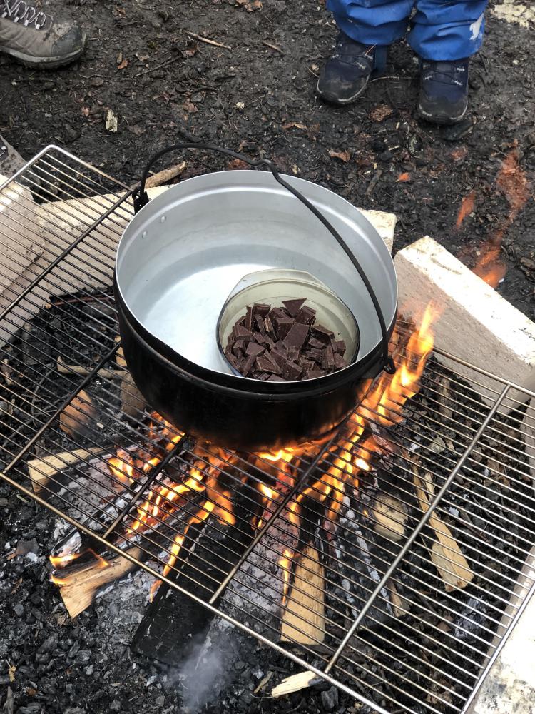 Schoko-Fondue