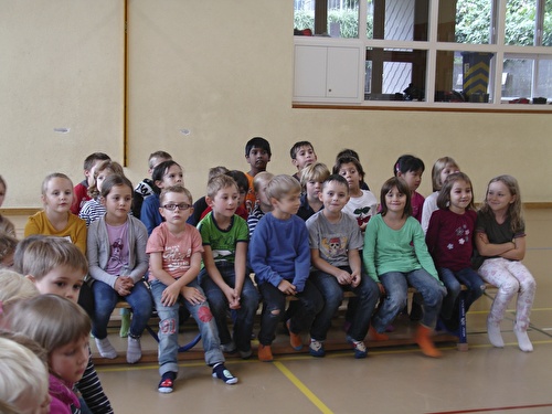 Begrüssung neue Schüler Gerberacher