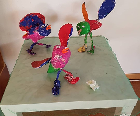 Glärnisch: Kunstausstellung um Kindergarten Lätten 1