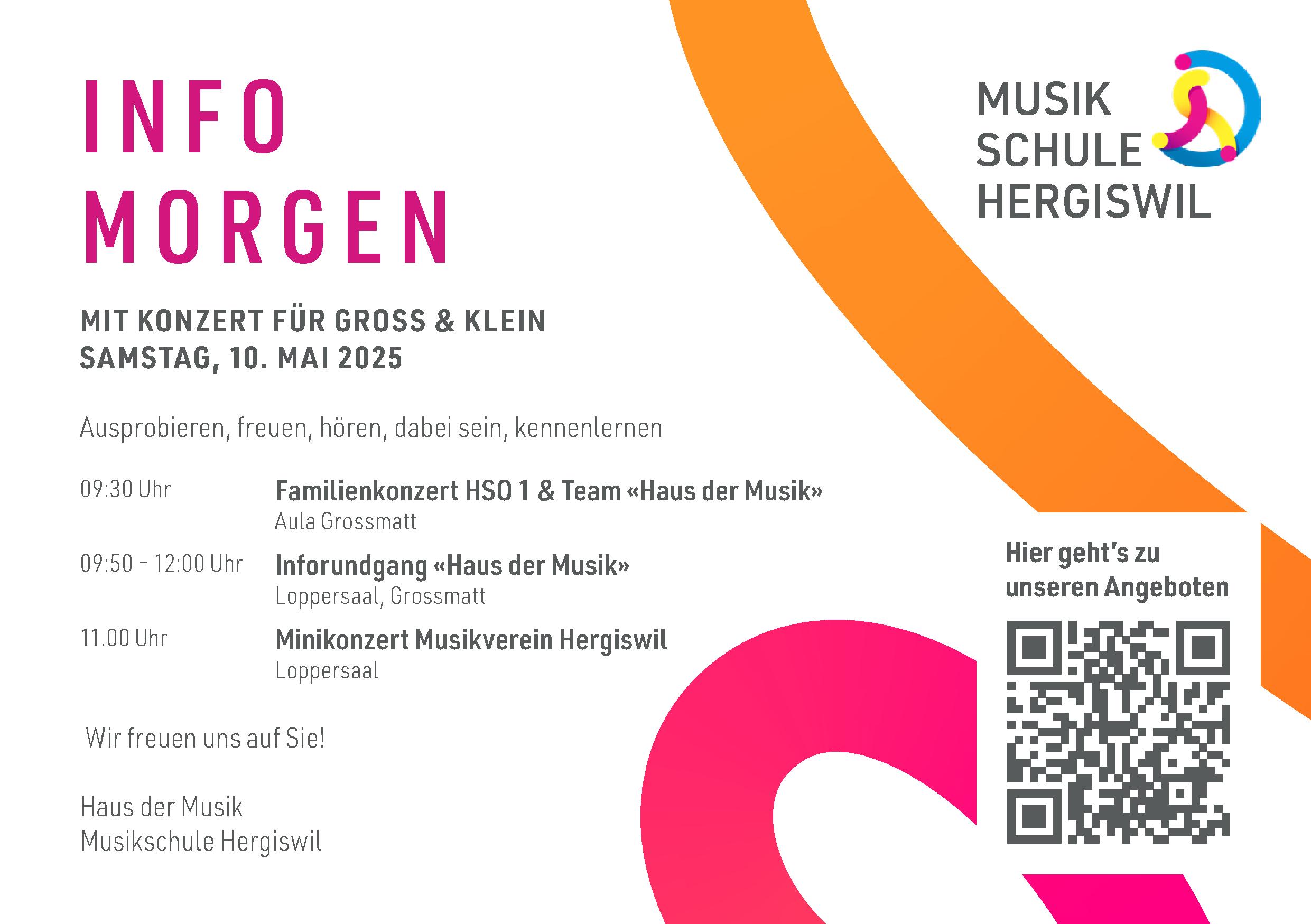 Flyer Infomorgen vom 10. Mai 2025