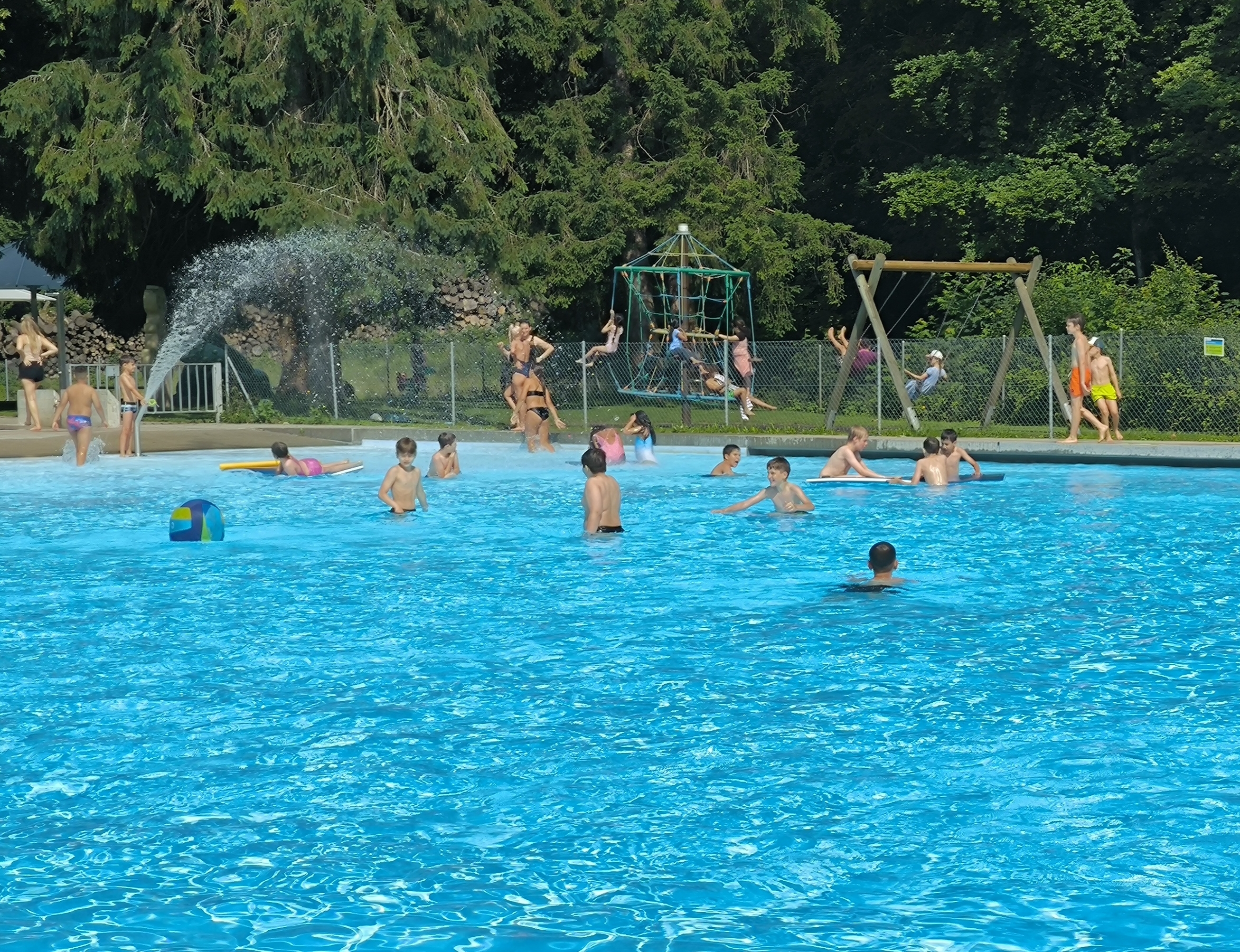... und zum Schluss nur ungern das Wasser verlassen wollten, ...
