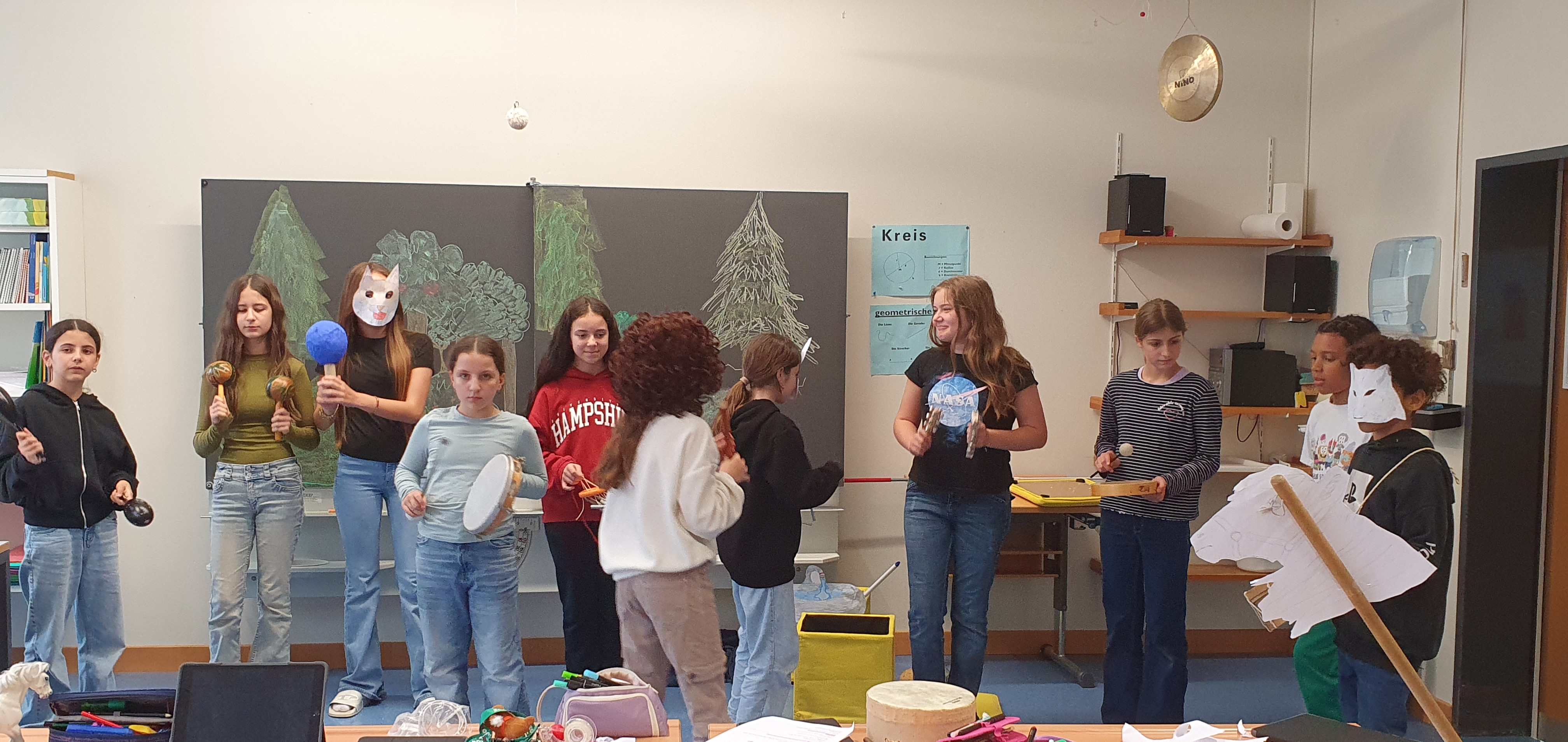 Es wird Theater gespielt