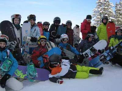 Schneesportlager im Pizol 2012