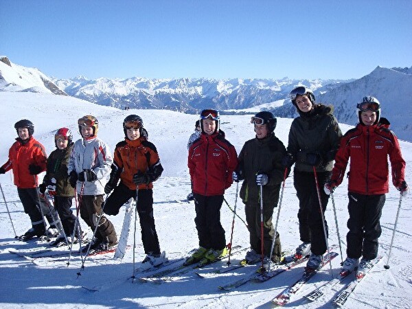 Skilager der Primarschule in Wangs Pizol