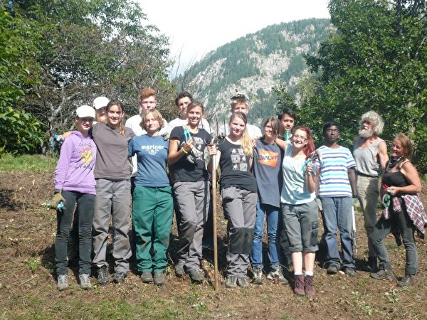 3. Sek b auf der Alp Pianta Monda