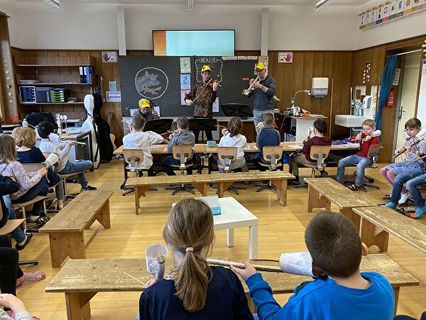 Die Musikschule zu Besuch