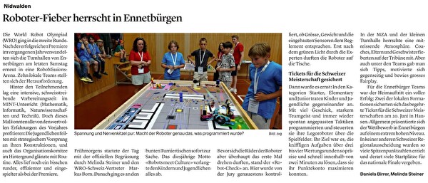 WRO Bericht