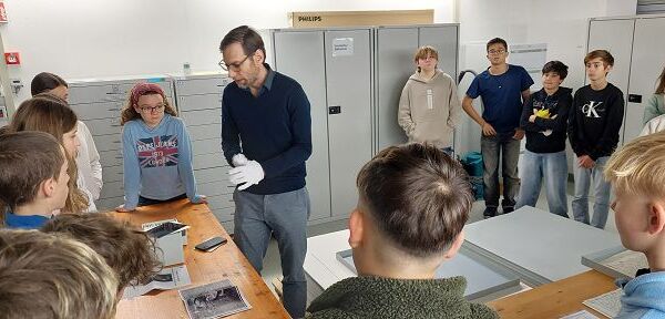 Besuch im Staatsarchiv