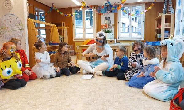 Fasnachtsmorgen im Kindergarten