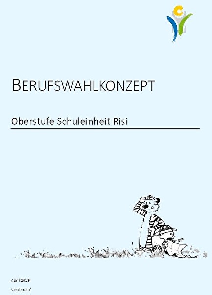 Berufswahlkonzept Oberstufe Schuleinheit Risi