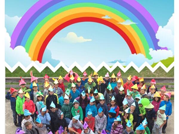 Schule im Freien Projektwoche Regenbogen