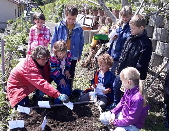 Krinau 1./2. Klasse Pflanztag