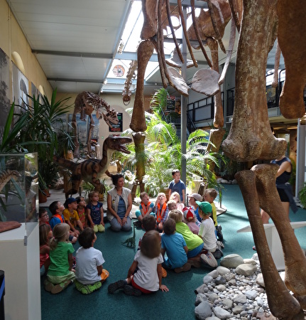 Dinosaurier im Museum