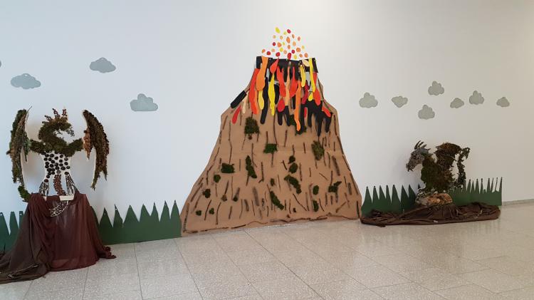 Unsere Garderobe ist einer mystischen Vulkanlandschaft gewichen...