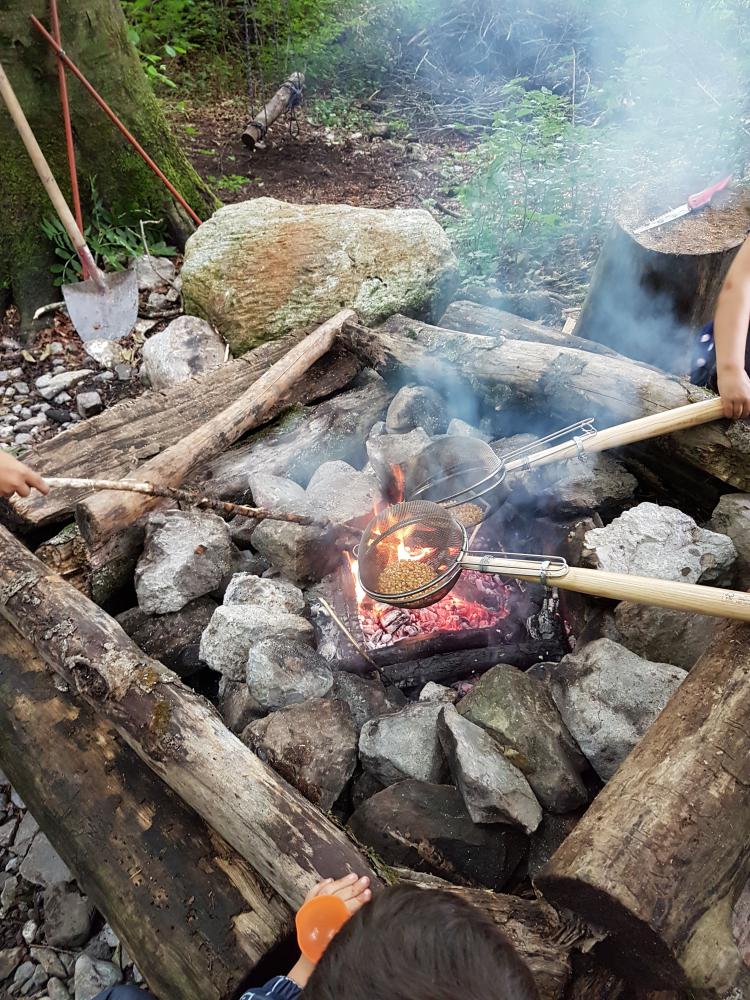 Popcorn im Feuer!