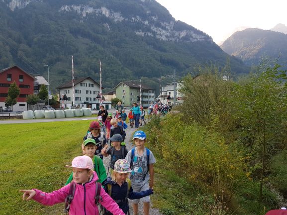 Fussmarsch von Wolfenschiessen nach Dallenwil