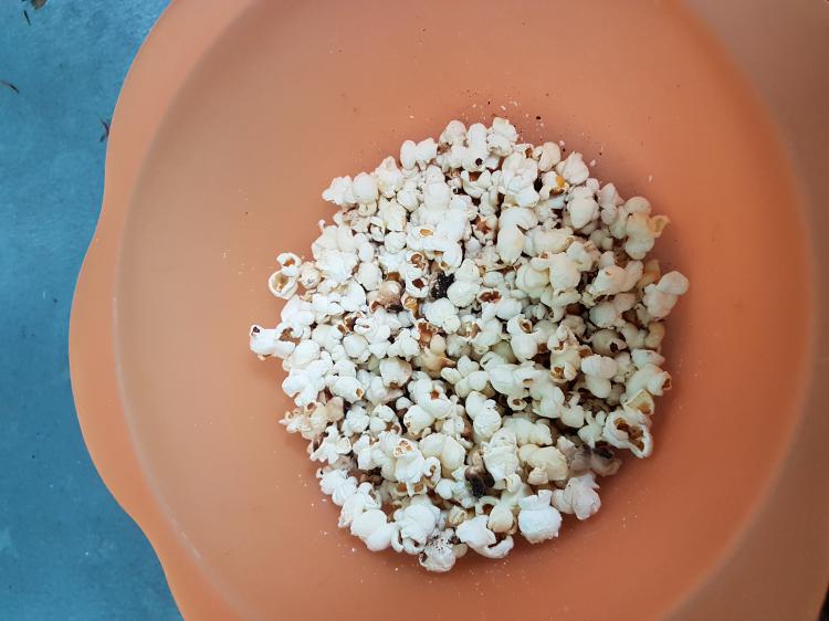 mmh feine Popcorn!