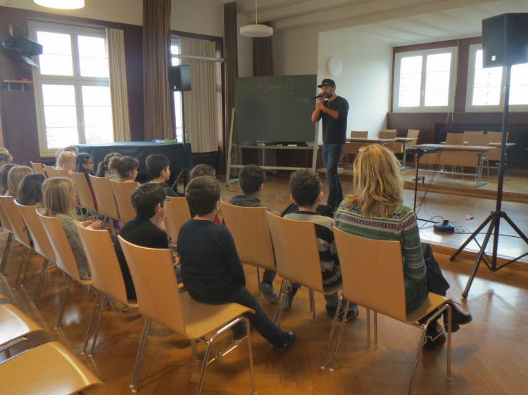 Beatboxing mit Miguel Camero