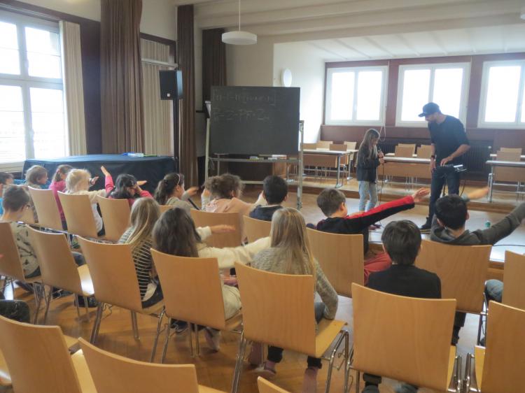 Beatboxing mit Miguel Camero