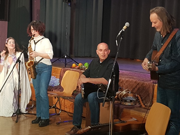 Musiker in Aktion