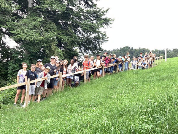 Die 1. Sek beim Wandern