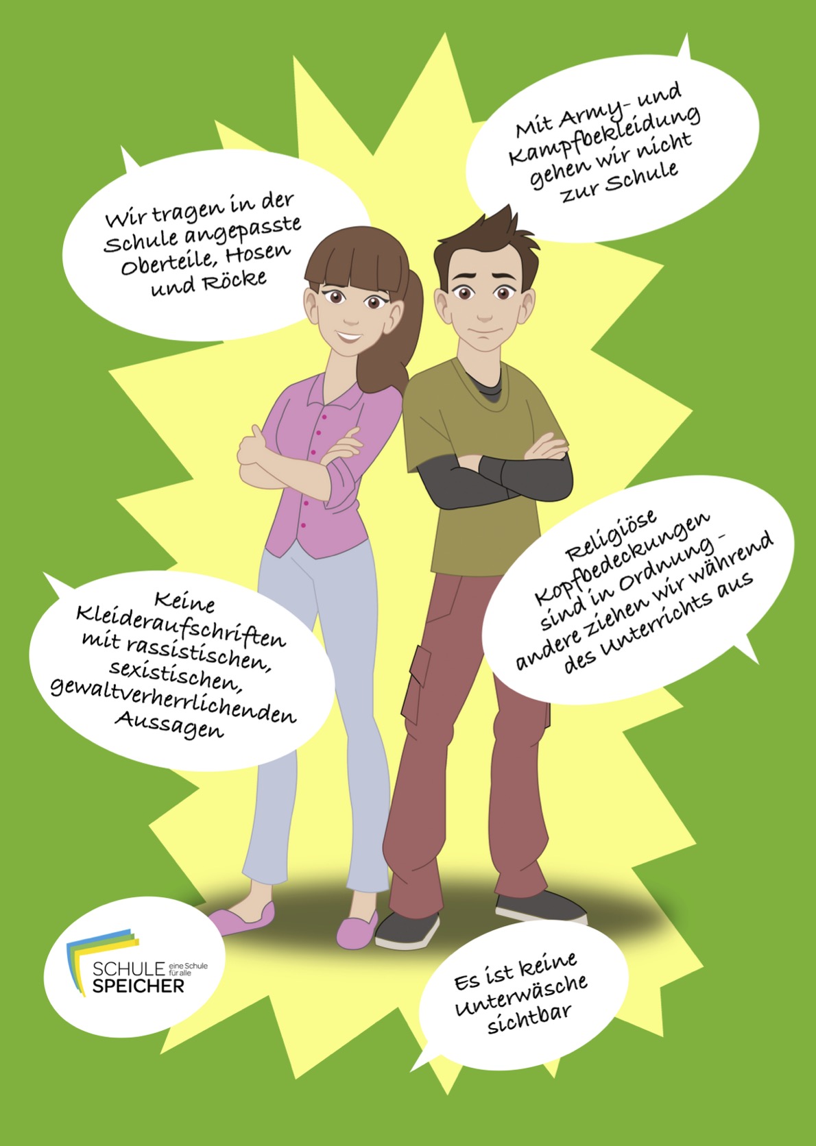 Kleiderordnung der Sekundarschule