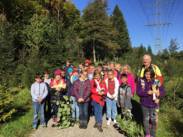 Durch den Wald mit dem Förster 4.5.Klasse