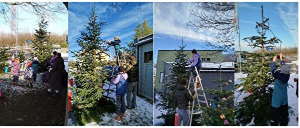 Christbaum schmücken